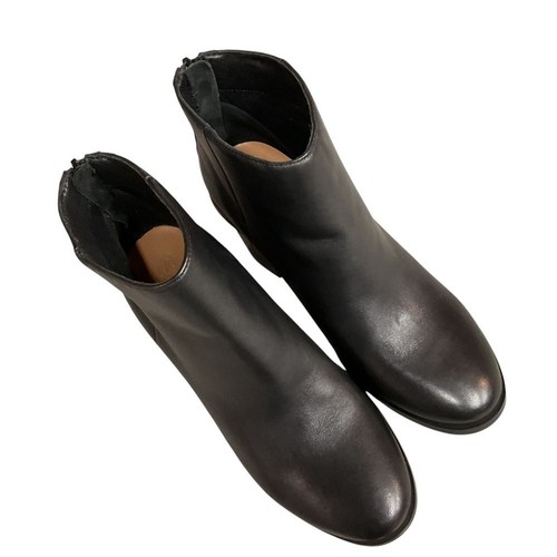 Splendido stivaletto donna in pelle magnolia chiusura zip colore nero taglia 7,5M nuovo con scatola - Foto 2 di 16