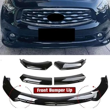 For INFINITI FX35 FX37 FX45 FX50 Front Bumper Cover Lip Splitter Spoiler Glossy