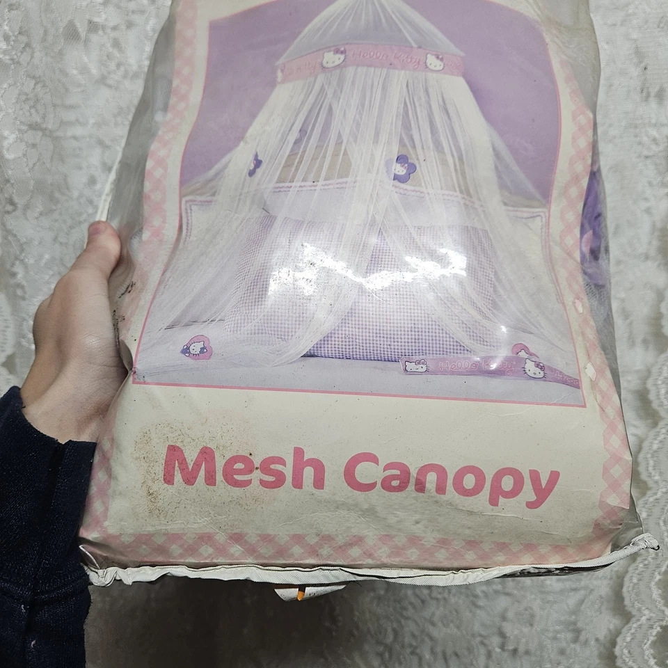 2004 Sanrio Hello Kitty Dream Net Bed Canopy NEW Princess Room Decor Rare - Image 4 of 4