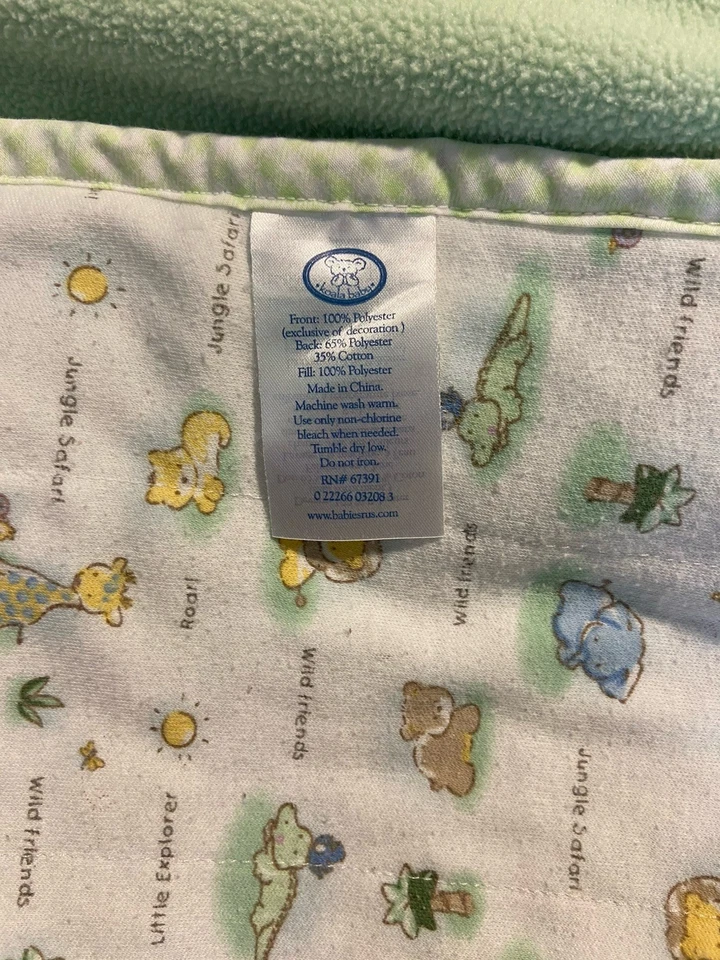 Manta polar Koala bebé verde safari amigos animales Foto 3 de 3