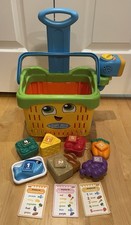 Leapfrog Count Along Basket and Scanner with Food Pieces and Shopping Lists