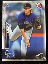 Jon Gray Colorado Rockies 2015 Bowman Rookie Card #134 Topps Baseball RC Trading. rookie card picture