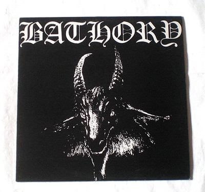 Bathory - Same ( First LP Reissue )  / neuwertige  Vinyl LP mit Lyric-Sheet