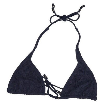 H&M, Bikinioberteil, Größe: 40, Blau, Elasthan/Polyamid, Einfarbig, Damen #Ddx