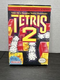 Tetris 2 NES Game And Box Only No Manual