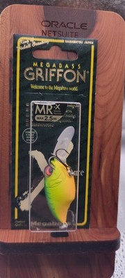 Megabass MR-X Griffon Mat Tiger Crankbait Japan Bass Fishing Lure New