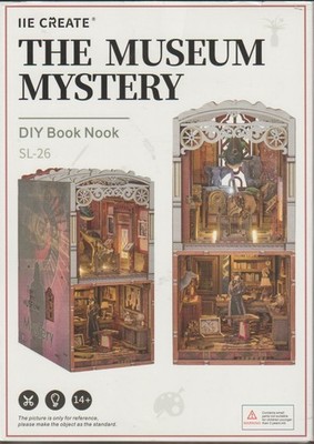 DIY Book Nook Bausatz - The  Museum Mystery - NEU - Bücherecke