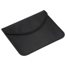 Faraday Bag, RFID Signal Blocking Pouch 9 Inch for Tablet Phone Key Fob, Black
