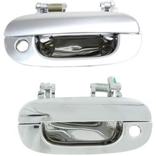Door Handle Set For 1994-2001 Dodge Ram 1500 Front Outer Chrome 2pc