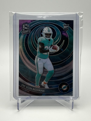 2023 Devon Achane Spectra Nebula /2 Rookie RC SSP Rookie