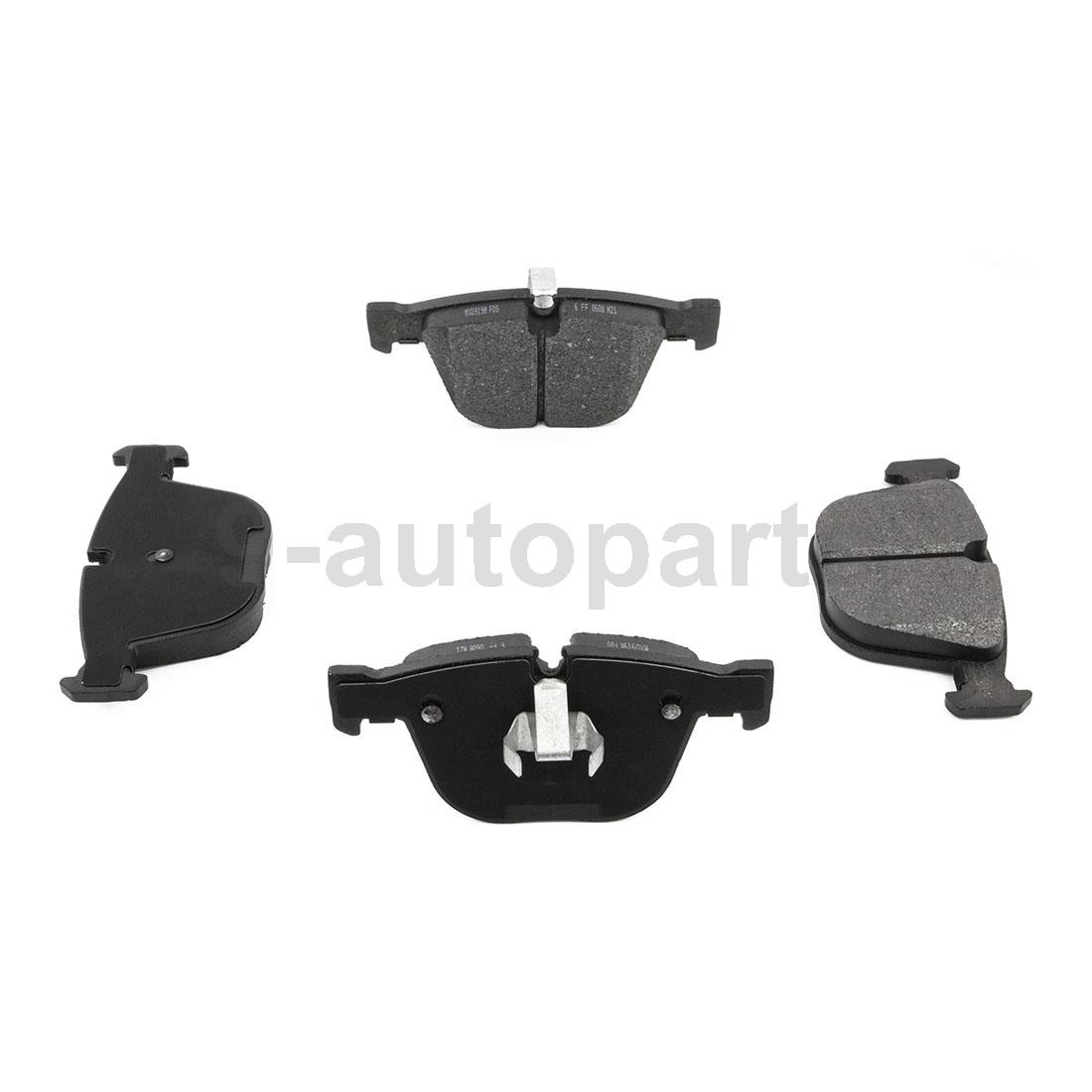 Front & Rear Brake Pads Kit For 2000 2001 2002 2003 2004 2005 Bentley Arnage