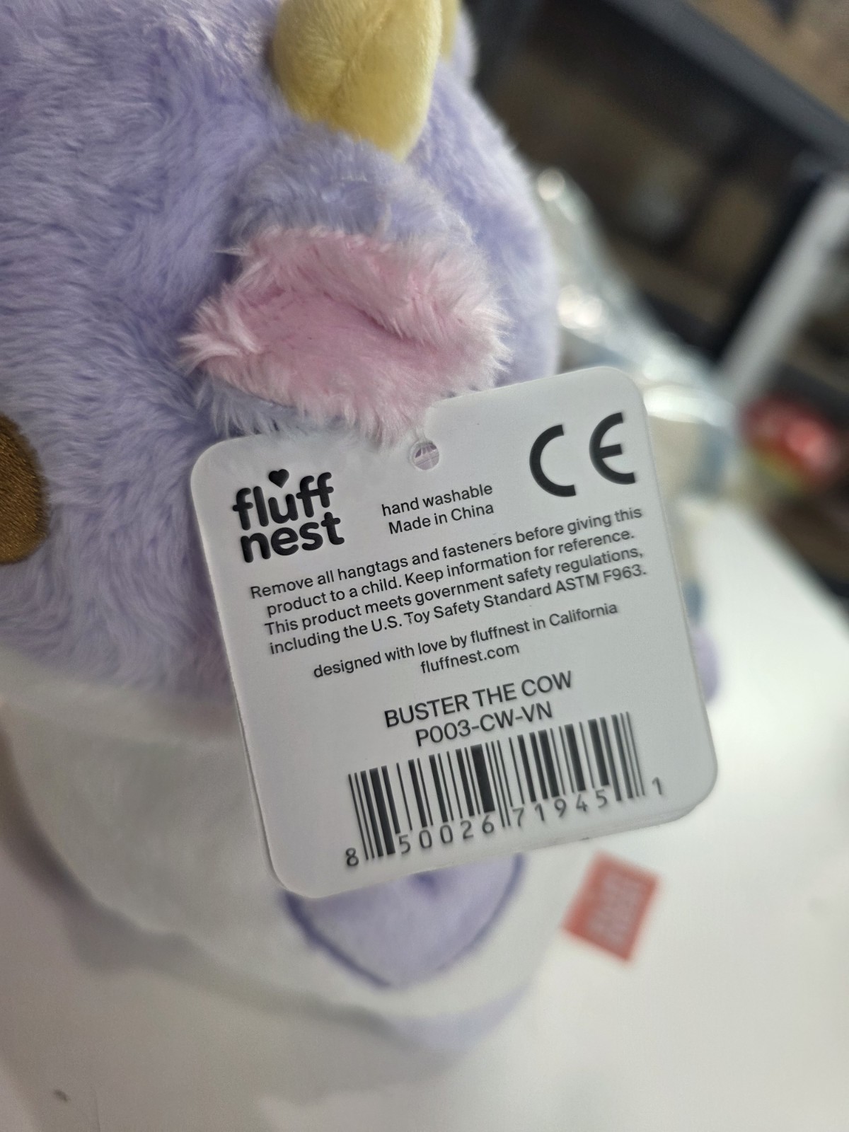 PUFFPALS FLUFFNEST- BUSTER THE COW - Thumbnail 2