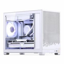 Jonsbo D32 STD Midi Tower Bianco (Jonsbo D32 STD Tempered Glass mATX Mini Case - - Immagine 3