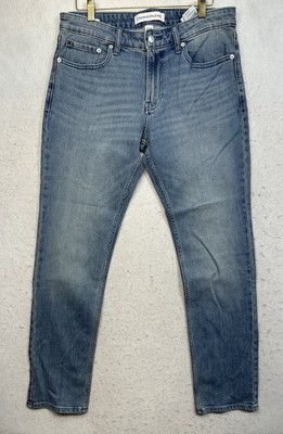 Calvin Klein Mens Size 32X30Slim Fit Jeans Slim Leg Preowned