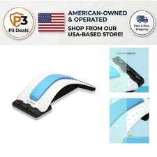 Adjustable Back Pain Relief Stretcher  Compact Design for Whole Body Relaxation