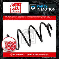 Coil Spring fits VW UP 1.0 Front 11 to 20 Suspension 1S0411105A VOLKSWAGEN Febi