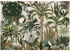 Jungle Bloom | A1 Fiber Decoupage | Paper for Decoupage | Redesign with Prima