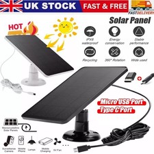 Solar Panel  Kit for Ring Spotlight Camera/Ring Stick Up Indoor/Outdoor Camera