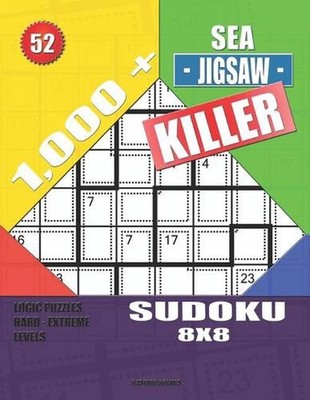 1,000 + Sea jigsaw killer sudoku 8x8: Logic puzzles hard - extreme levels by Bas
