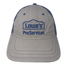 Lowe's Pro Services Strapback Baseball Cap Multicolor One Size Adjustable