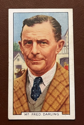 1936 Gallaher Sporting Personalities Tobacco #6 FRED DARLING (A)