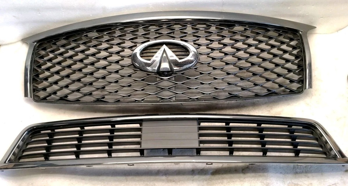 2014-2017 Infiniti QX80 Limited Radiator Grille & Lower Grille