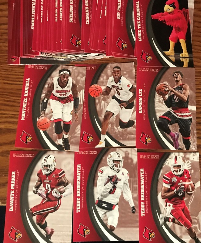 2015 LOUISVILLE COLLEGIATE COMPLETE SET 1-50 DAMION LEE RC ROZIER MONTREZL TEDDY