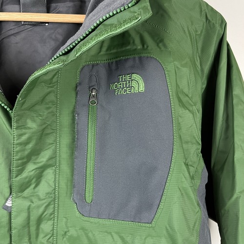 Chaqueta para niños The North Face Hyvent Soft Shell verde gris talla XL 18/20 - Imagen 4 de 7
