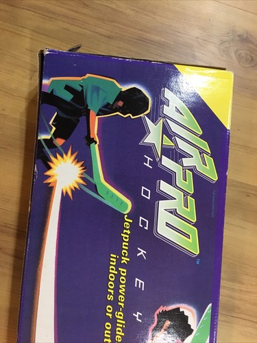 Rare VTG Air pro hockey out/Indoor Mattel 1991 New Old Stock! sealed Vintage Toy - Picture 3 of 17