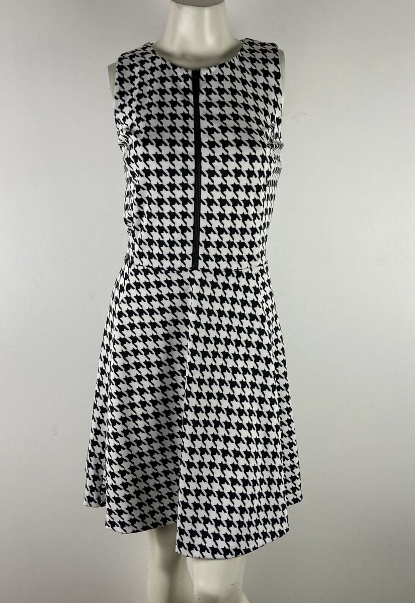 Michael kors houndstooth 2024 dress