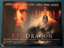 Red Dragon one sheet - Hannibal Lecter- 30cm x 40cm