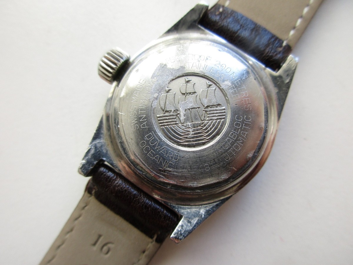 Duward Oceanic 1348 Swiss Aquastar 200m vintage woman 