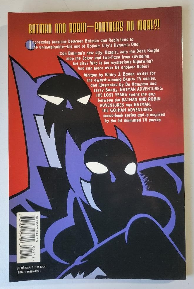 The Adventures Batman: The Lost years | eBay