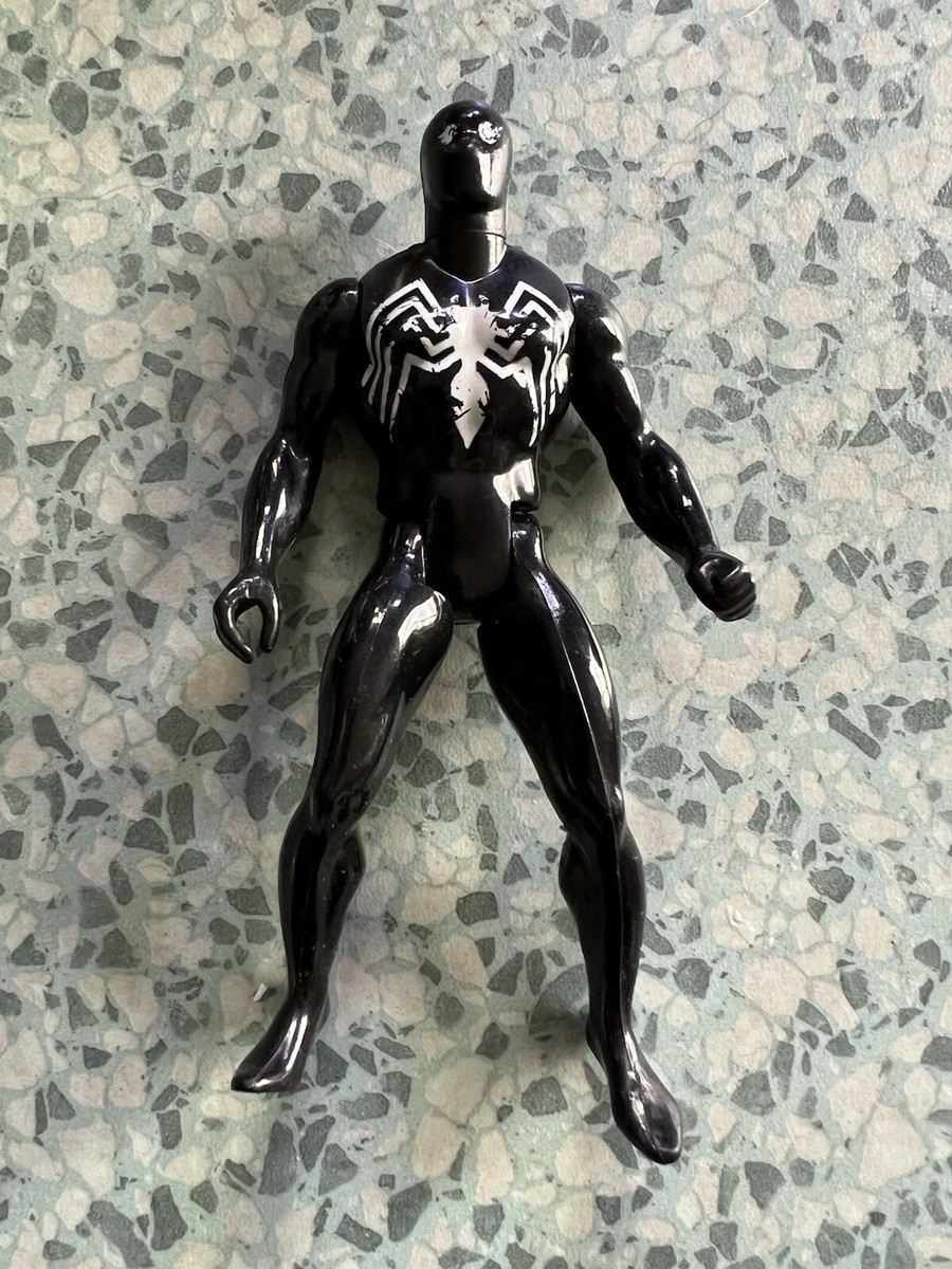 1984 Marvel Mattel Secret Wars Spiderman Black Suit Action Figure (French)