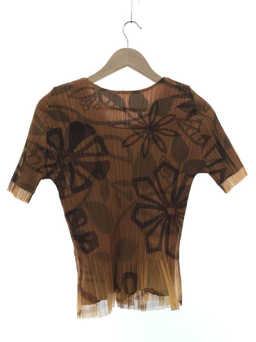 PLEATS PLEASE ISSEY MIYAKE ◇ T-shirt / 4 / Polyester / CML