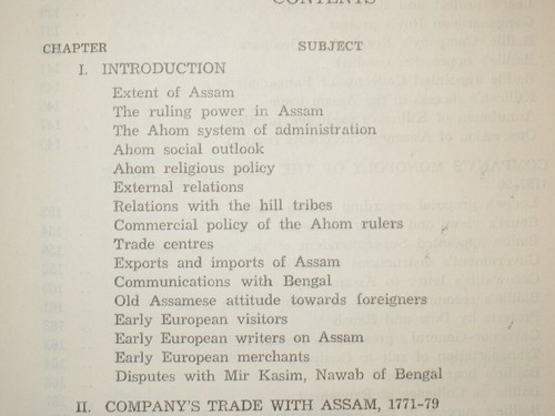 ** Rare ** S.K. Bhuyan Anglo-Assamese Relations 1771-1826 First Edition 1949 - Picture 8 of 9