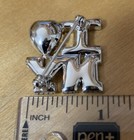 I Love New York Crystal Pin / Brooch - unique  — photo 4