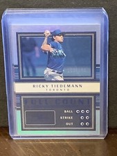 Ricky Tiedemann 2023 Panini Three And Two Full Count Card 123/150 Toronto