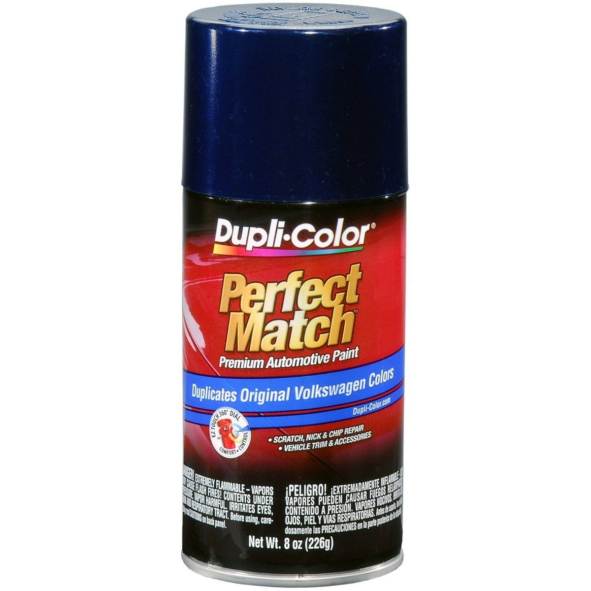 Duplicolor BVW2043 For VW Code LB5N Indigo Blue 8 oz. Aerosol