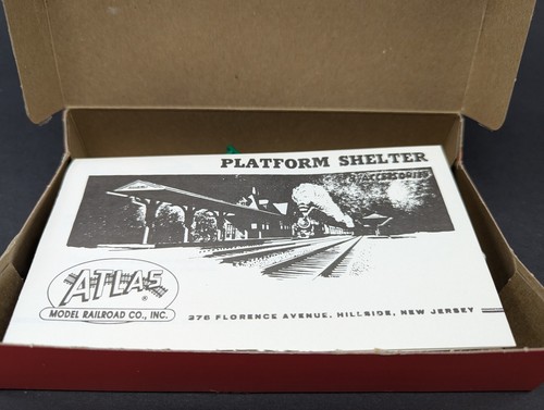Kit de plataforma de estación de tren modelo a escala HO Atlas #707 - Imagen 3 de 5