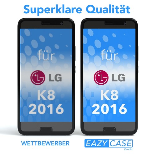 EAZY CASE 2x szkło ochronne na wyświetlacz do LG X Stylus 2 szkło ochronne folia ze szkła hartowanego 9H - Zdjęcie 5 z 5