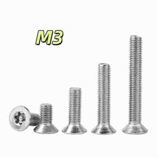 Countersunk Security Bolts, Stainless Steel Torx Anti Tamper Vandal Proof Screws