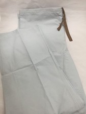 QTY 2 PAIR MEDLINE Surgical Scrub Pants 684 NGT Medium Drawstring Blue