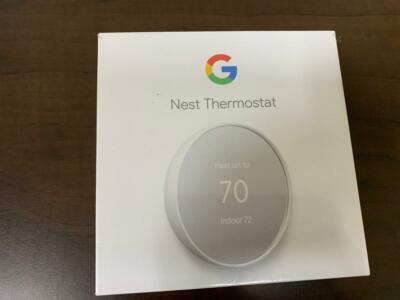 !!BRAND NEW!!  Nest Thermostat GA02081-US   Model G4CVZ SNOW !!FREE SHIPPING!!