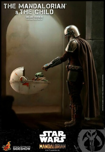 Hot Toys Il Mandaloriano - Il Mandaloriano e il Bambino (Versione Deluxe) 1/6° - Foto 1 di 1