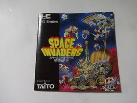 SPACE INVADERS NEC PC ENGINE PCE TAITO 1990 TP02008 Hu Card NTSC-J From Japan