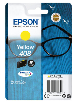 Epson Original Patronen 408 Gelb (C13T09J44010) WorkForce Pro WF-C4810 DTWF