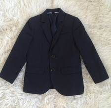 JCrew Boys' Ludlow Suit Jacket Italian Chino Cotton 63625 148 Warm Navy 4