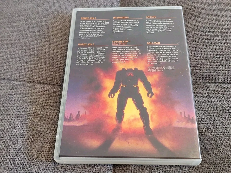 Full Moon Sci Fi Box Set 6 DVD Reg1 GC Robot Jox Dollman Arcade Dr Mordid + - Image 2 of 4
