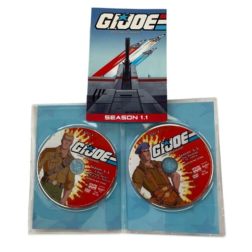 GI Joe DVD A Real American Hero Disk 1 The Revenge Of Cobra Disk 2 Season 1:1